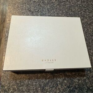 Radley London White Jewelry Travel Storage Box